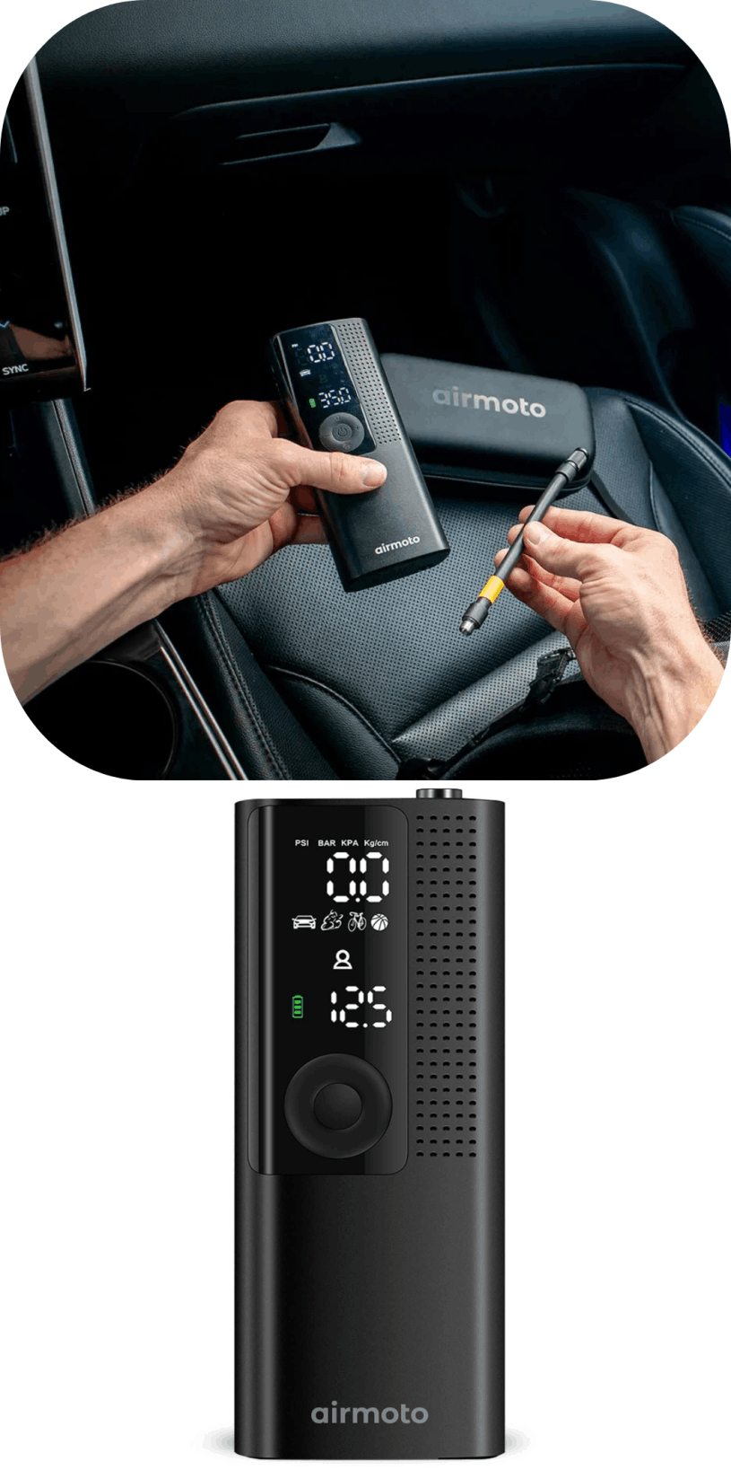 Airmoto Tire Inflator 8